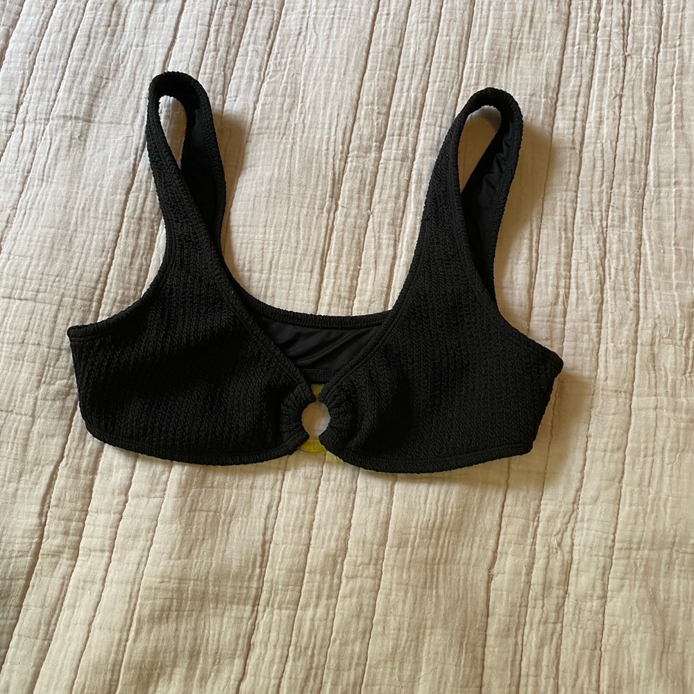 Forever 21 Black Swim Top